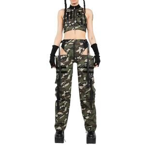$145 Sold Out Dolls Kill x Namilia Camo Panty Trousers M NWT